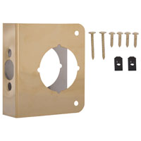 Ps Door Reinforcer 4"x4.5" Brs