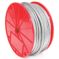 Cable 3/8" Galv 250'