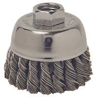 Knot Cup Brush Crs 3"