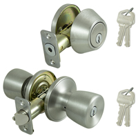 Ps Deadbolt Knob Combo Set Ss