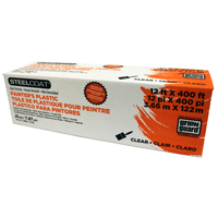 Painter Plastic 12'x400' Clr
