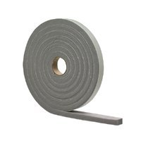 Foam Tape 1/4"x1/2"x17' Gray Med