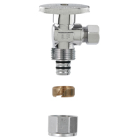 Pp Angle Stop Valve 5/8"x3/8"