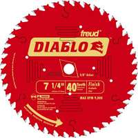 Db Saw Blade Finish 40th 7-1/4"