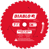 Db Carbide Saw Blade 7-1/4" 36th