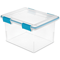 Sterlite Box W/ Gasket Clr 32qt