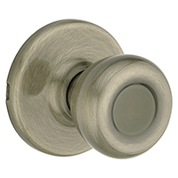 Ks Door Passage Knob Antq-brs