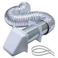 Lambro Prefrd Hood Kit 4"x8' Wht
