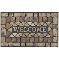 Welcome Door Mat 30" Rbbr