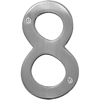 4" Satin Nickel #8