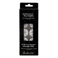 Cl Tealights 10pk Wht