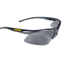 Gls Safety Blk/smk Lens Radius