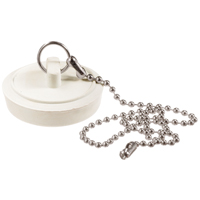 Pp Drain Stopper W/ Chain 1.75"