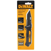 Dw Pocket Knife 3-1/2" Blk/yllw
