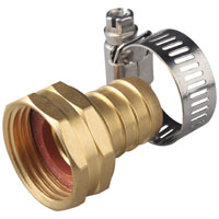 Ls Hose End Repair Fem 3/4" Brs