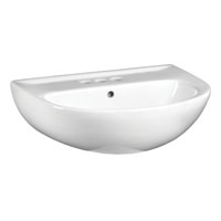 Pedstl Sink Top 12"x19x34.5" Wht