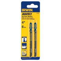 Irwin Jig Saw Blade 6tpi 4" 2cd
