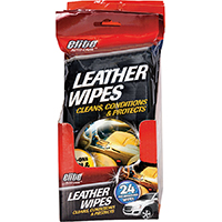Auto Leather Wipes 24ct