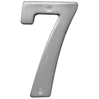 5" Satin Nickel House #7
