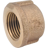 Am Pipe Cap 1/8" Brs