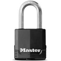 Padlock Lam Stl Blk