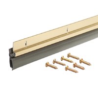 M-d Door Sweep Alum/vnyl Gld 36"