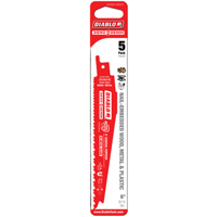 Db Recip Blade 8/14tpi 6" 5pk