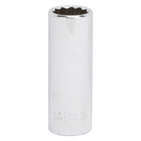 Deep Socket 3/4" 1/2"dr 12pt