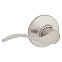 Ks Door Lever Passage Stn-nkl