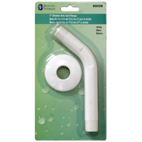 Bh Shower Arm/flange 7" Wht