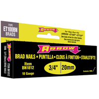 Arrow Brad Nails 3/4" Brwn