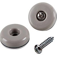 Sh Furn Pad W/ Screw Beige 4pk