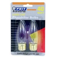40w Dimmable Strt Tip Clear 2pk