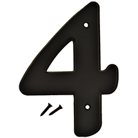 6" Black Plastic #4