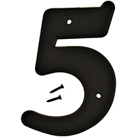 6" Black Plastic #5