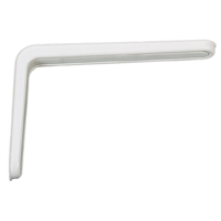 L-bracket Deco 12" Wht