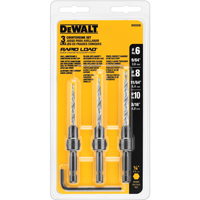 Dw Countersink Set 1/4" 3pc