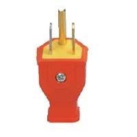 Eaton Plug Gnd 3-wire Org