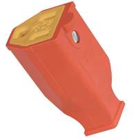 Conn Ground St 3-wire Orng
