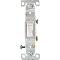 Toggle Switch 1p Copal Wht