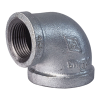 Elbow Red 90deg 1-1/2"x1" Galv