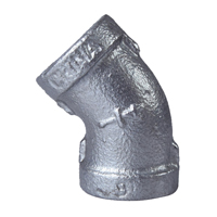 Elbow 45deg 1/4" Galv