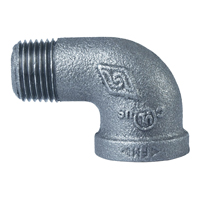 Ps Elbow Str 1/2" 90deg Galv