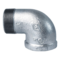 Street Elbow 90deg 1-1/2" Galv