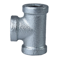 Ps Pipe Tee Malleable 1/4" Galv
