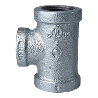 Ps Pipe Tee 1/2"fpt Galv
