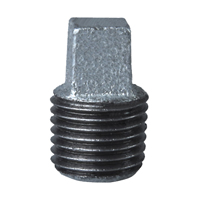 Ps Plug Malleable 1/4" Galv
