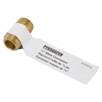 Ps Male Connector 1/4" Npt Brs