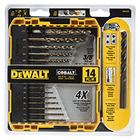 Dw Cobalt Bit Set 14pc