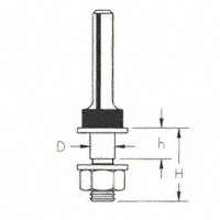 Freud Router Bit 1/4" Arbor
